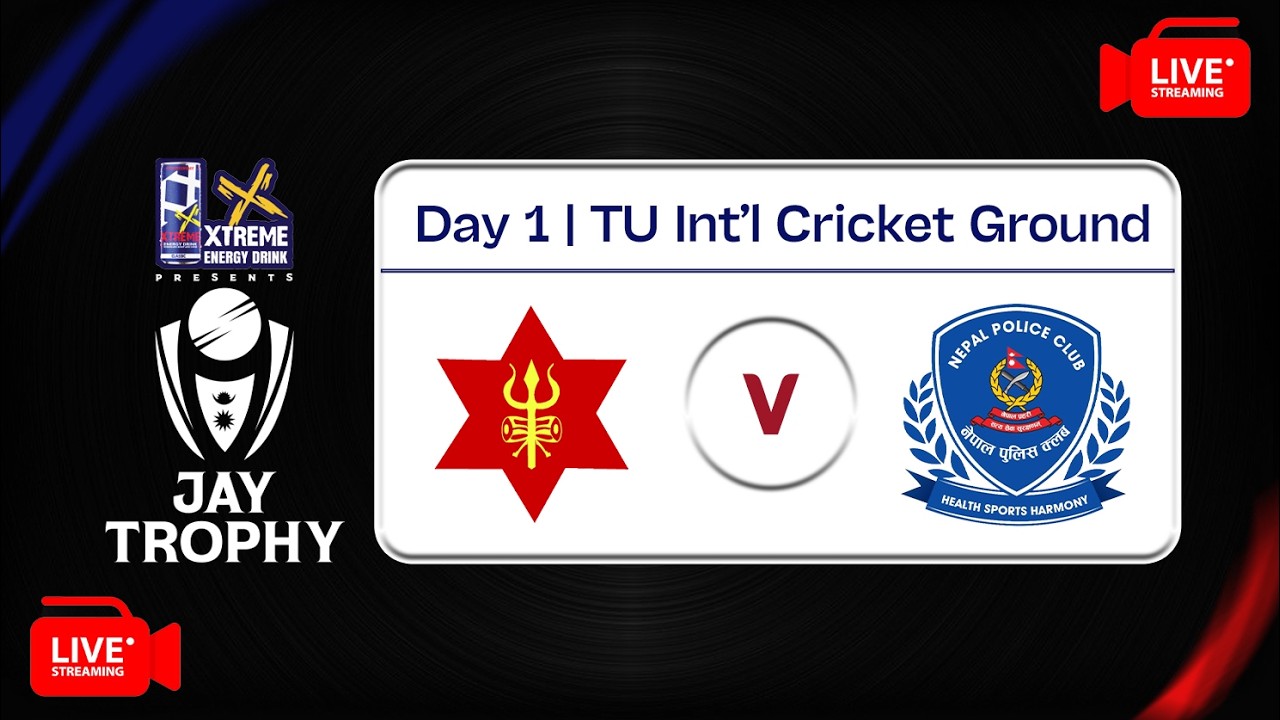 🔴 LIVE  | Tribhuwan Army Club vs Nepal Police Club | Day 1