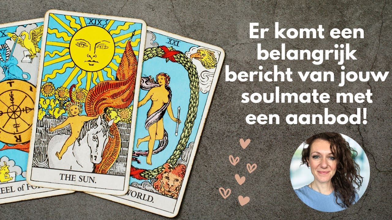 Er komt een belangrijk bericht van jouw soulmate met een aanbod! - Januari 2024 - Tarot Reading