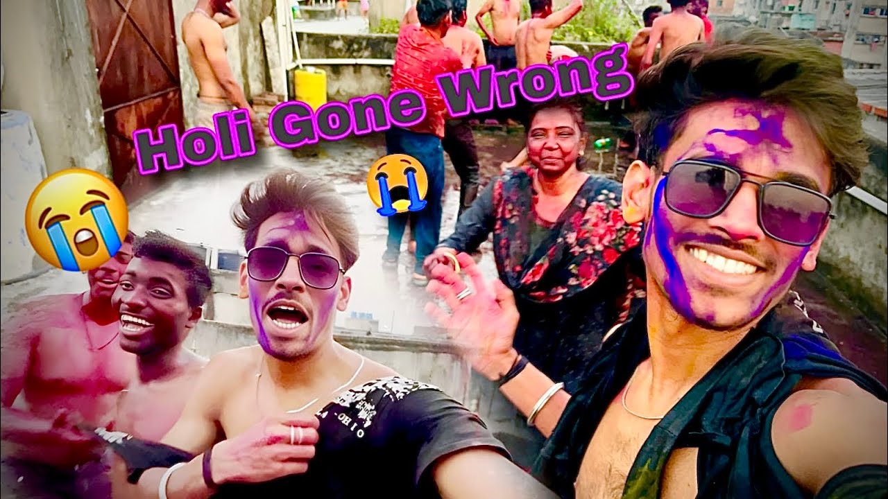 Holi Ke Din Ye Kya Ho Gaya 🤣 Holi Vlog 