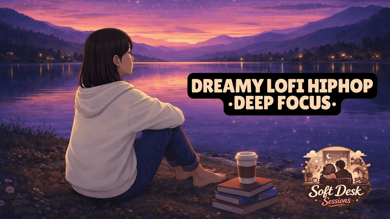 deep focus lofi 🌙 dreamy hip hop beats for study, work and chill