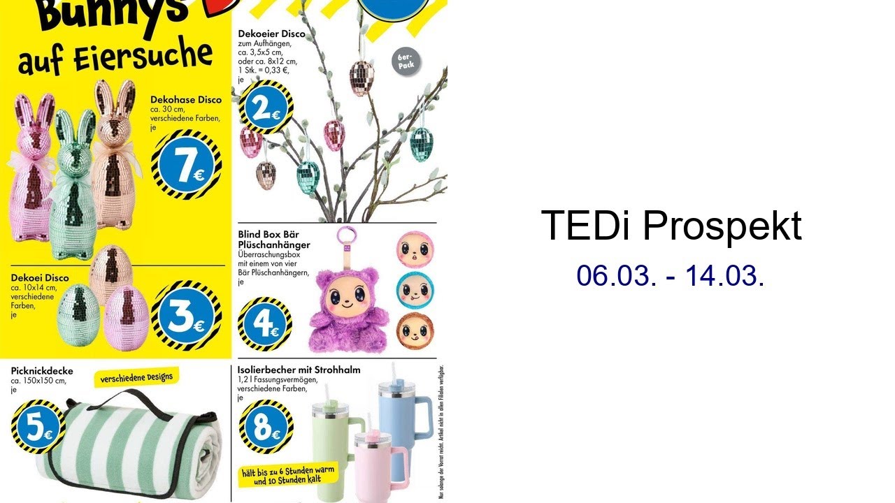TEDi Prospekt   06.03. - 14.03.