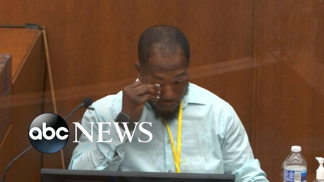 Witness in Derek Chauvin trial listens to his 911 call