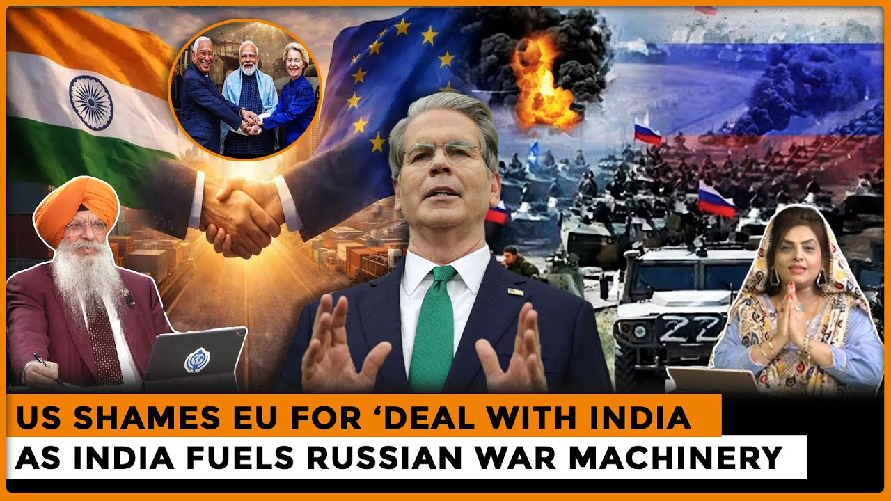 US Shames EU for ‘Deal With India As India Fuels Russian War Machinery | Dr. Amarjit Singh