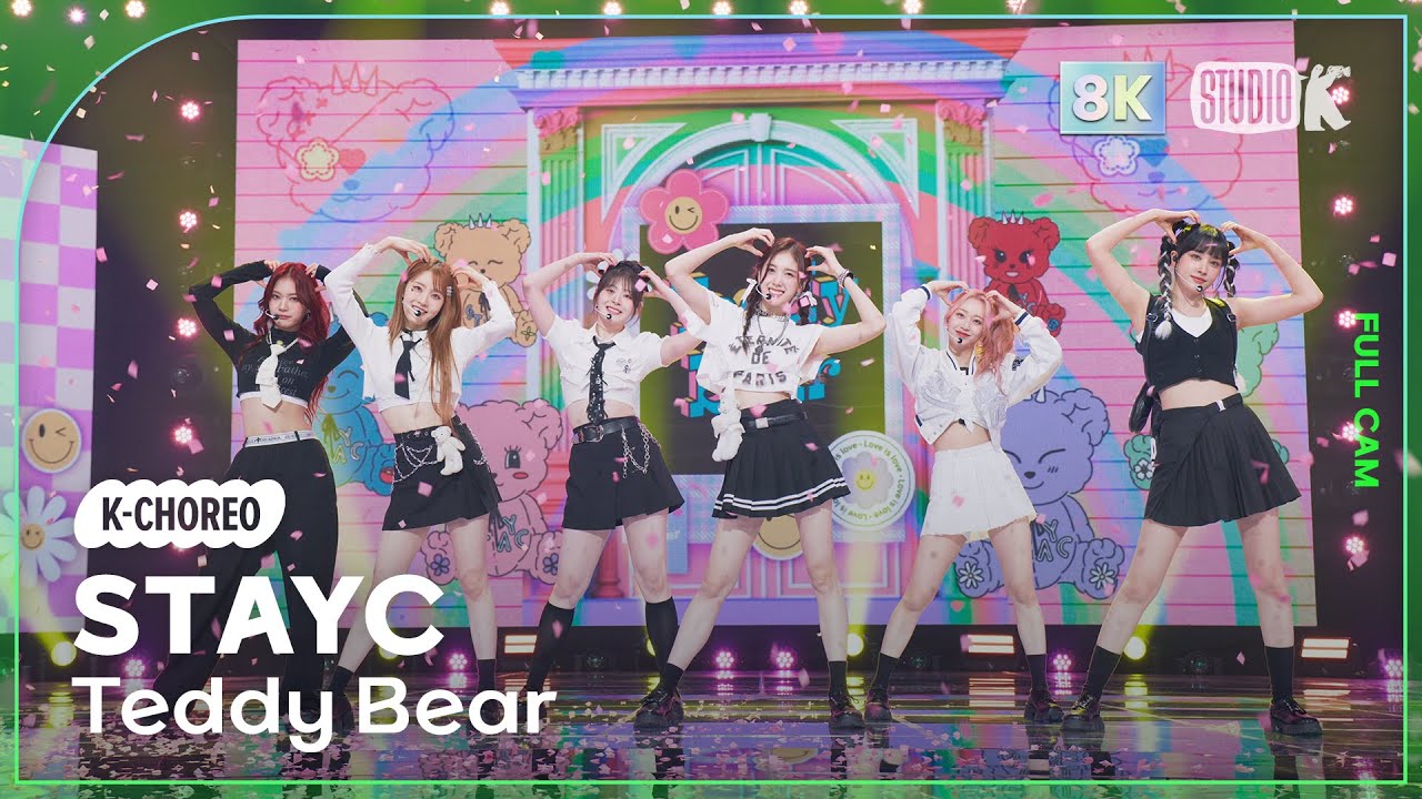 [K-Choreo 8k] 스테이씨 직캠 'Teddy Bear' (STAYC Choreography) @MusicBank 230303