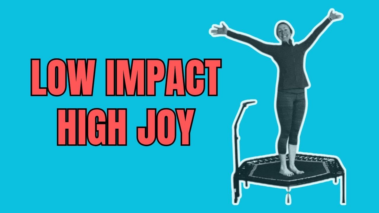 10 Minute Low Impact Cardio on Rebounder | Beginners Feel Amazing