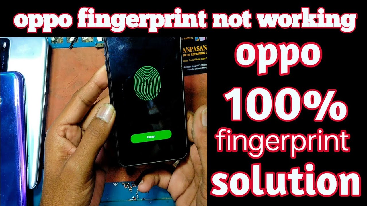 oppo fingerprint not working