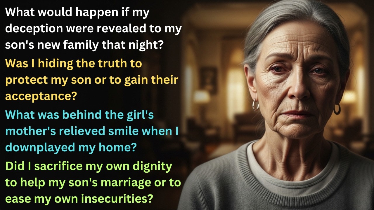 My Son’s Rich In Laws Looked Down on Me So I Lied About My Life