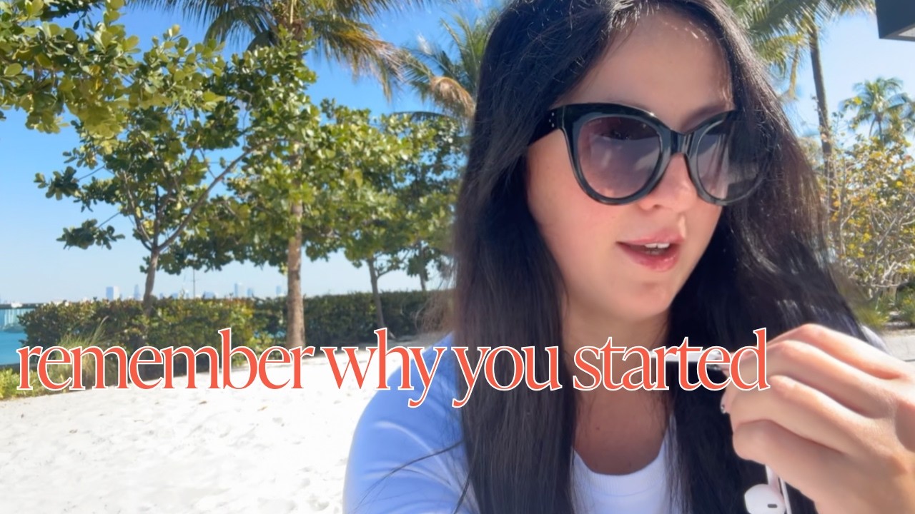remembering your why — staying grounded through AI shifts, market uncertainty & personal pivots