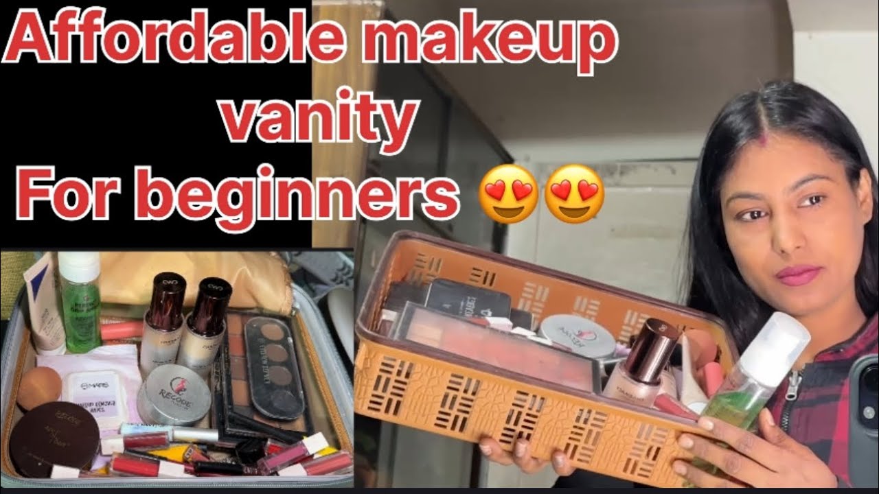 Affordable professional makeup vanity for beginner ✅😍😍ll 