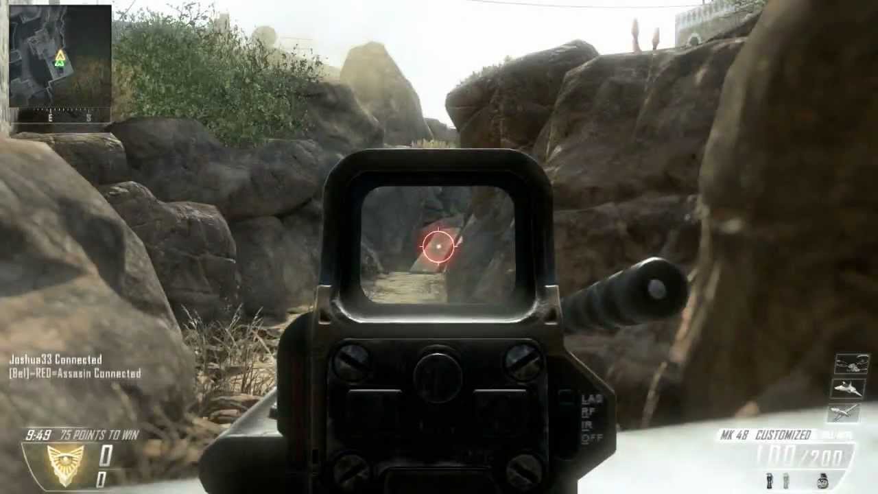 Black Ops 2 PC - Multiplayer Gun Review - MK48! (No reload? No problem.)