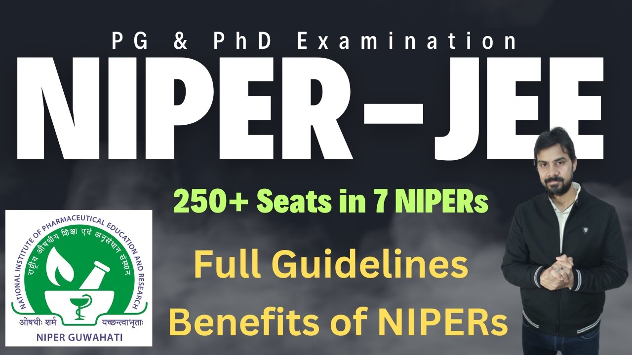PhD Admission 2023 IIJoint Entrance Test II 250+ Seats II Fellowship to all @niperhyderabad6426