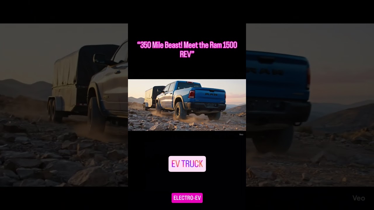 “Meet the Ram 1500 REV — The Electric Beast