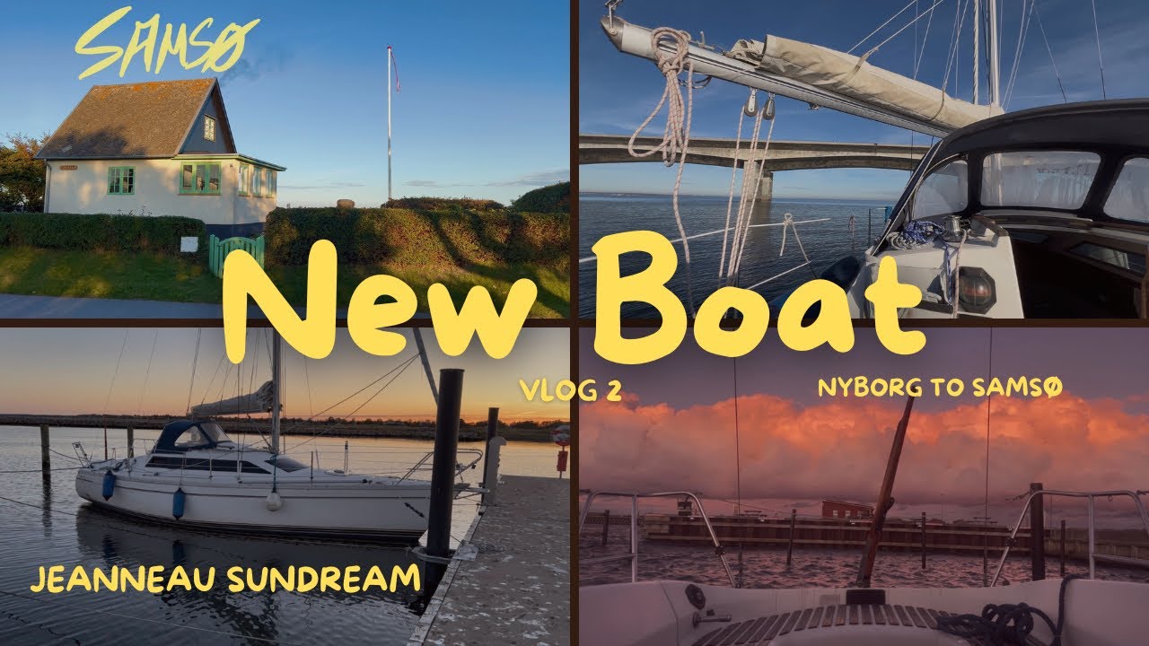 ⛵️Buying a boat and sailing it through Denmark🇩🇰 Nyborg to Samsø Vlog 