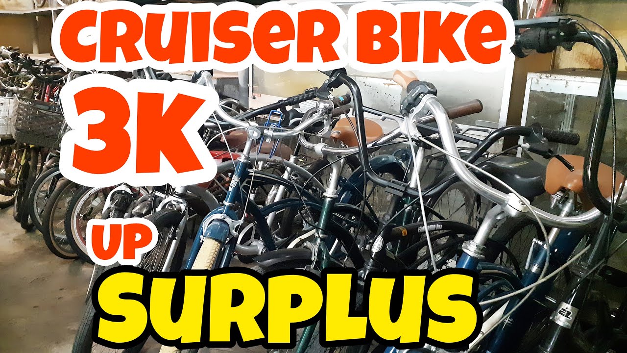 CRUISER BIKES 3,000 PESOS STARTING PRICE | JAPAN SURPLUS | SECONDHAND BIKE