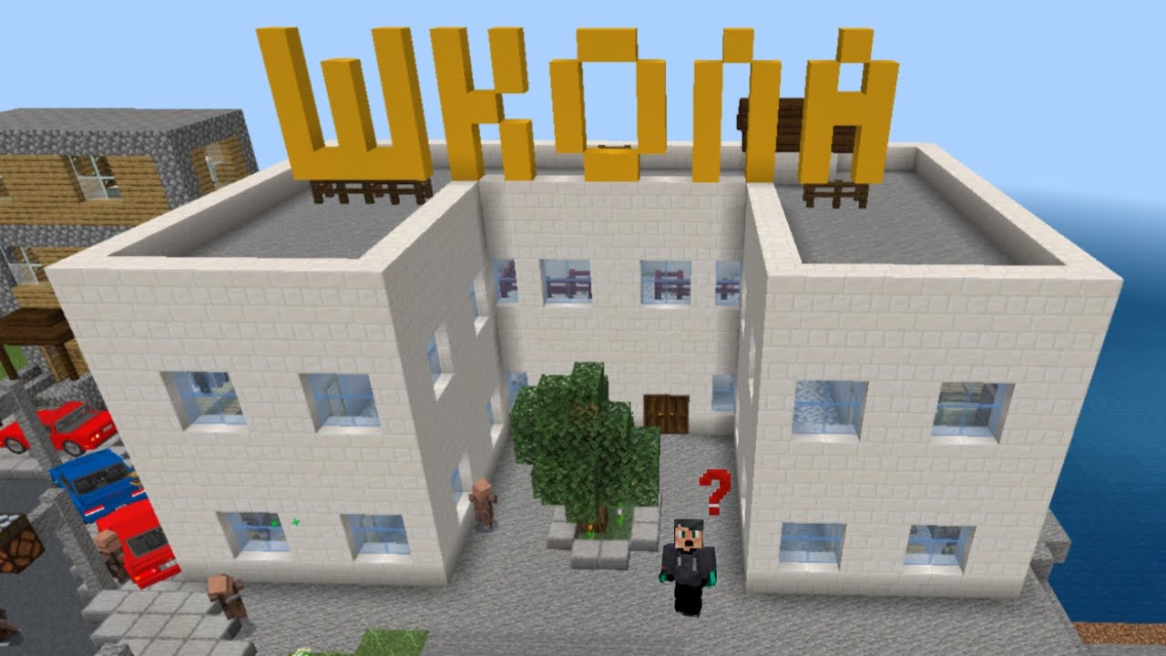 🏫 ЕКСКУРСІЯ ПО МІСТУ В МАЙНКРАФТІ ЧАСТИНА 1 Flyis MINECRAFT селище номер 8 