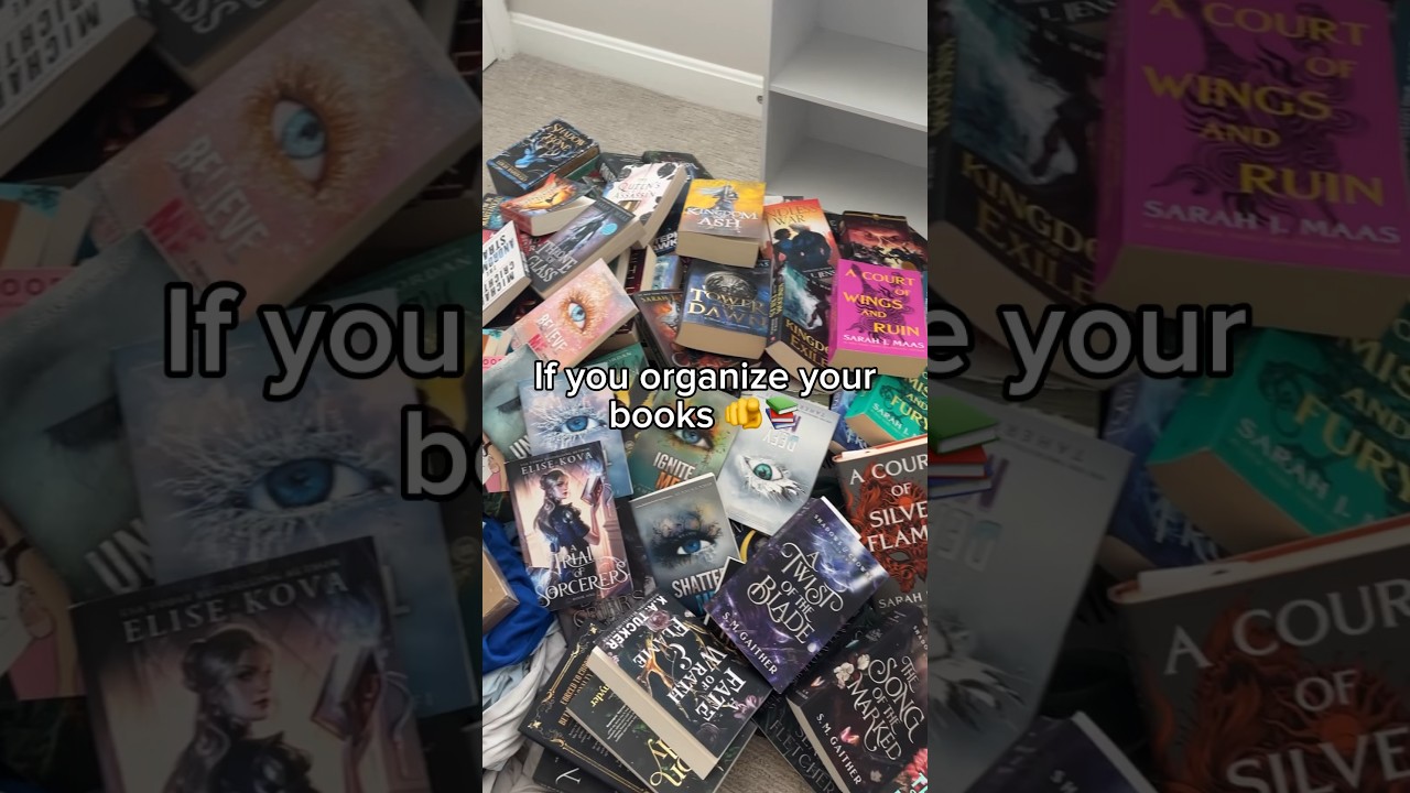 Если вы сортируете книги по цвету&hellip; #booktok #books #booktube #bookrecommendations #reading