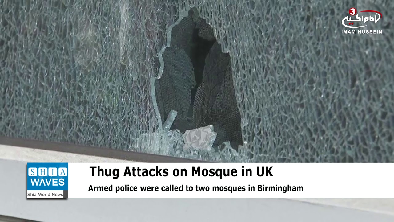 Armed police rush to Birmingham mosque after thugs attack Muslims