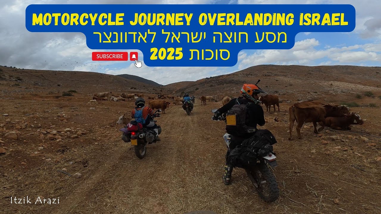 Ралли-тур по Израилю на мотоциклах Kove 450 Rally — 2025. Путешествие по Израилю в честь праздник...