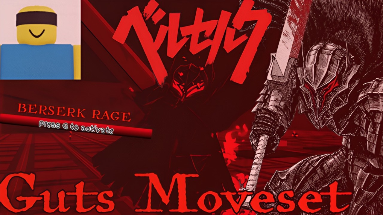 GUTS CUSTOM MOVESET JUJUTSU SHENANIGANS | JJS MOVESET