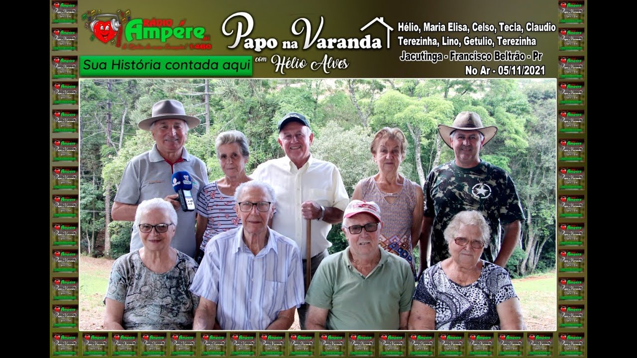Podcast Papo na Varanda ( Helio Alves )