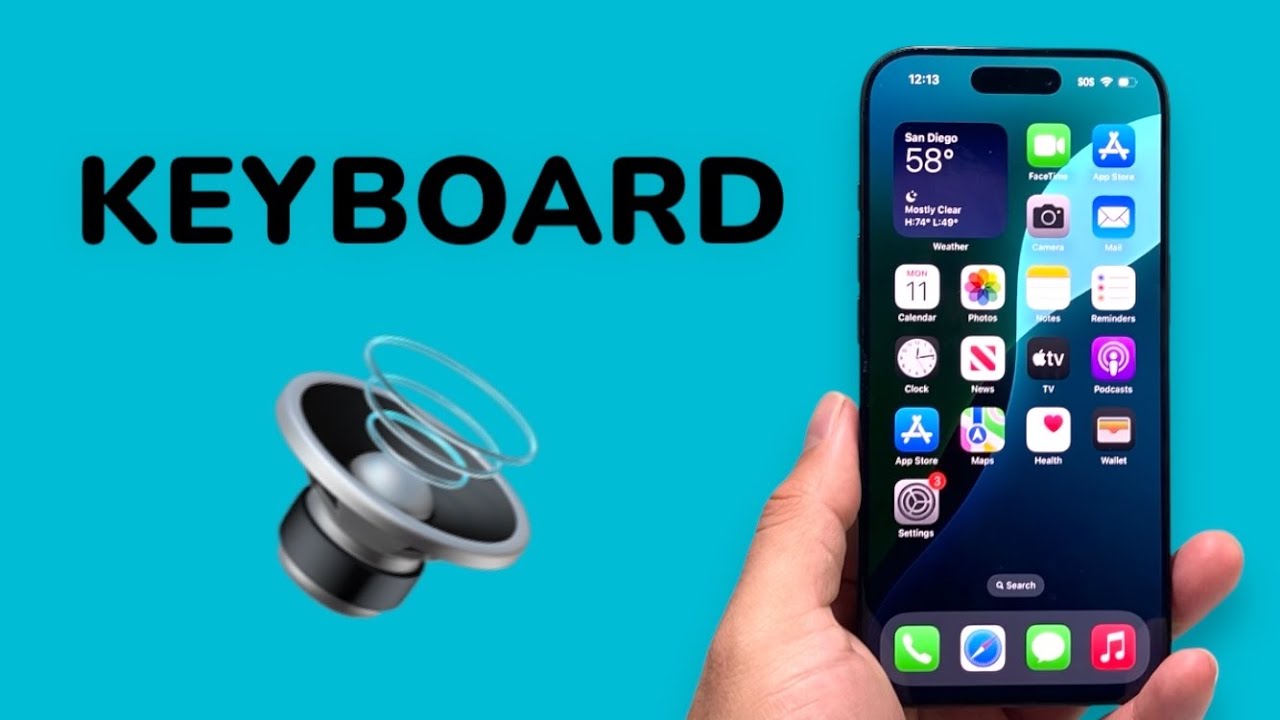 iPhone 16: How To Turn ON / OFF Keyboard Sound