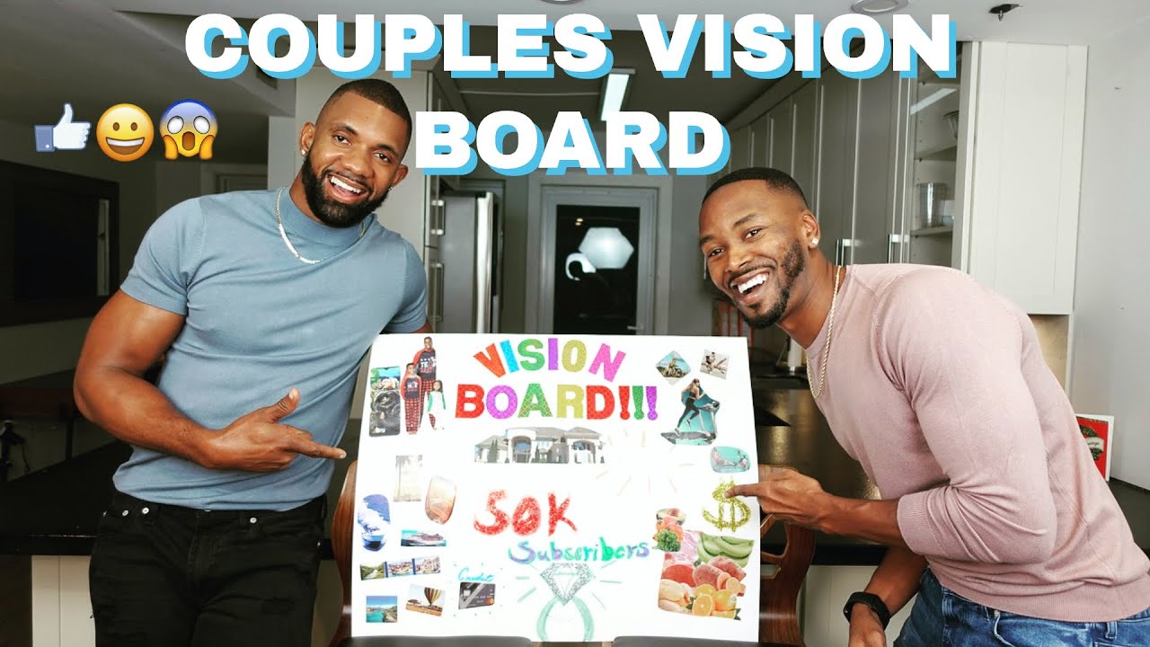 COUPLES VISION BOARD FOR 2022 AND BEYOND WITH KERRY & PIERRE