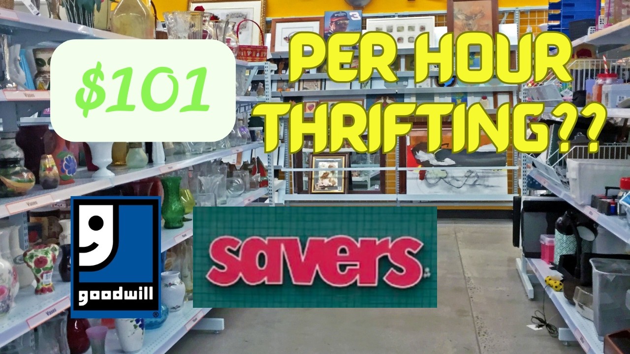 Can You Make $101 In 1 Hour At The Thrift?