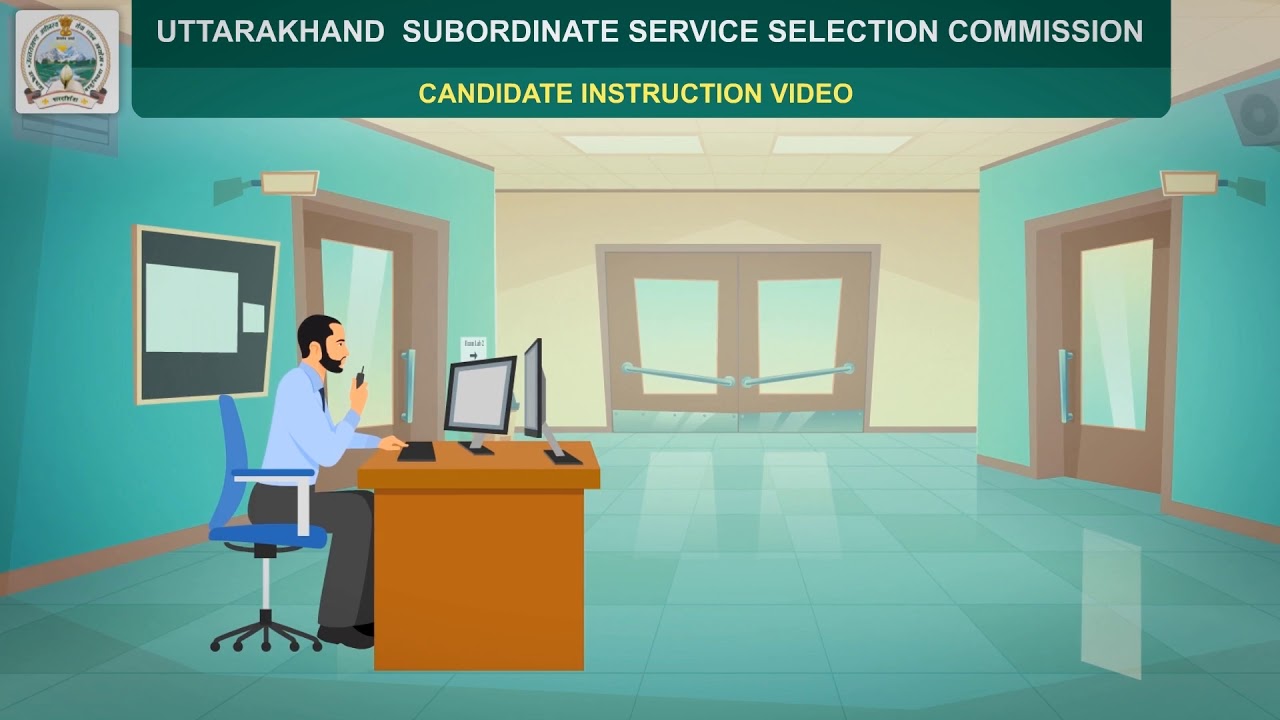 UKSSSC Exam Process Instructions Video || English