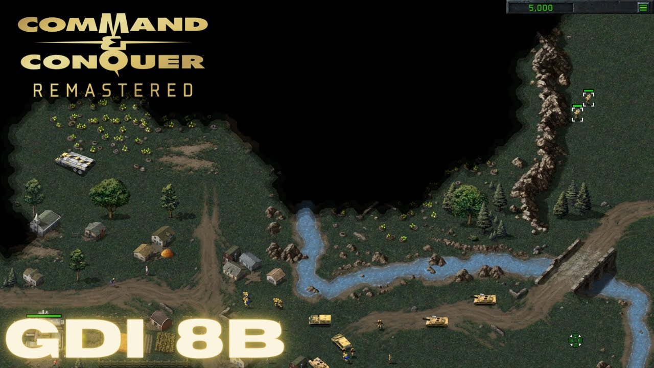 Command & Conquer Remastered &mdash; GDI Mission 8B &mdash; DOCTOR MOBIUS (Hard)