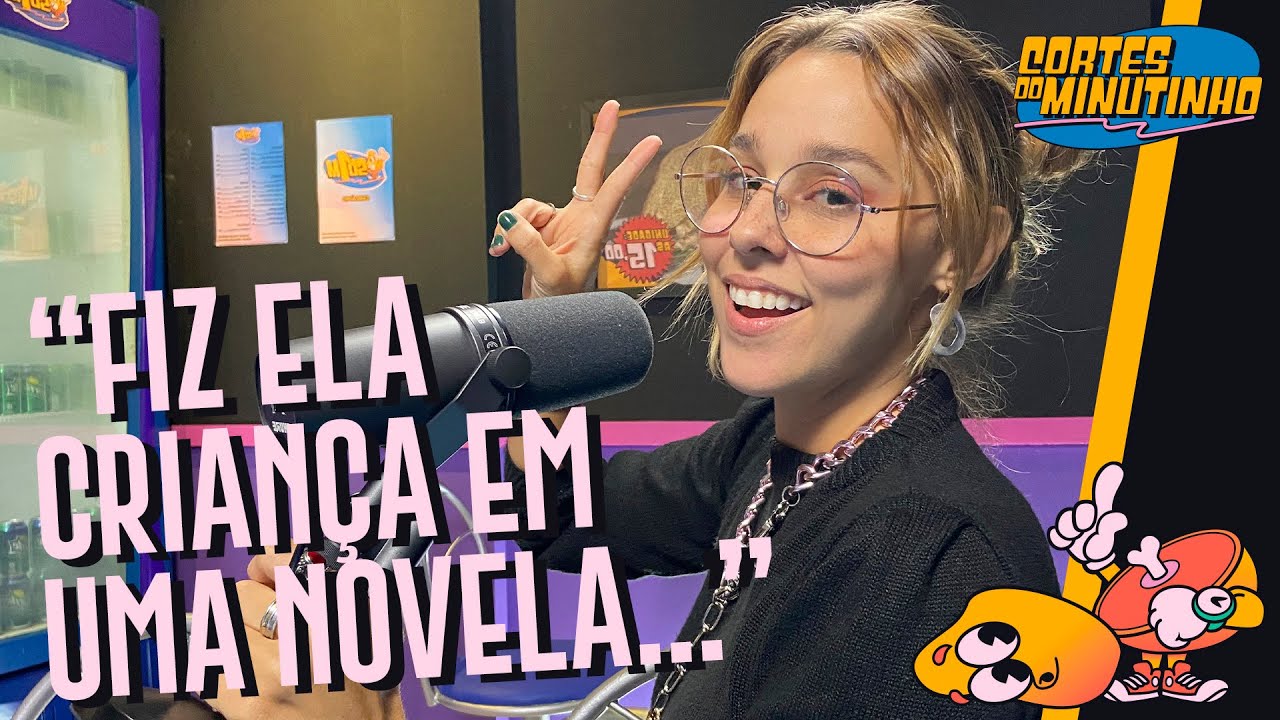 Qual famosa Thati Lopes interpretou quando crian&ccedil;a? | Cortes do Minutinho