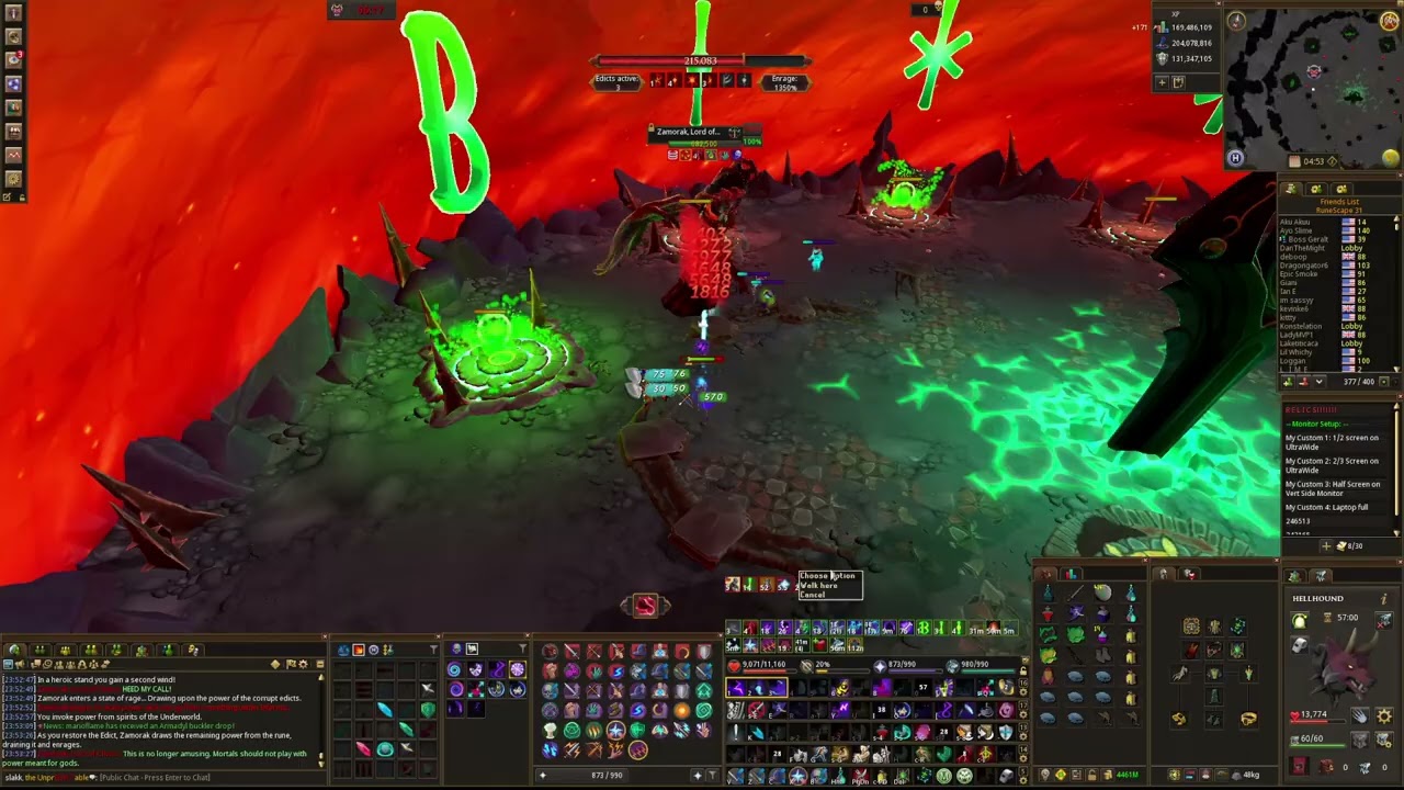 Zamorak 1350% Push Kill Self-Review | Q1 2026 Necromancy