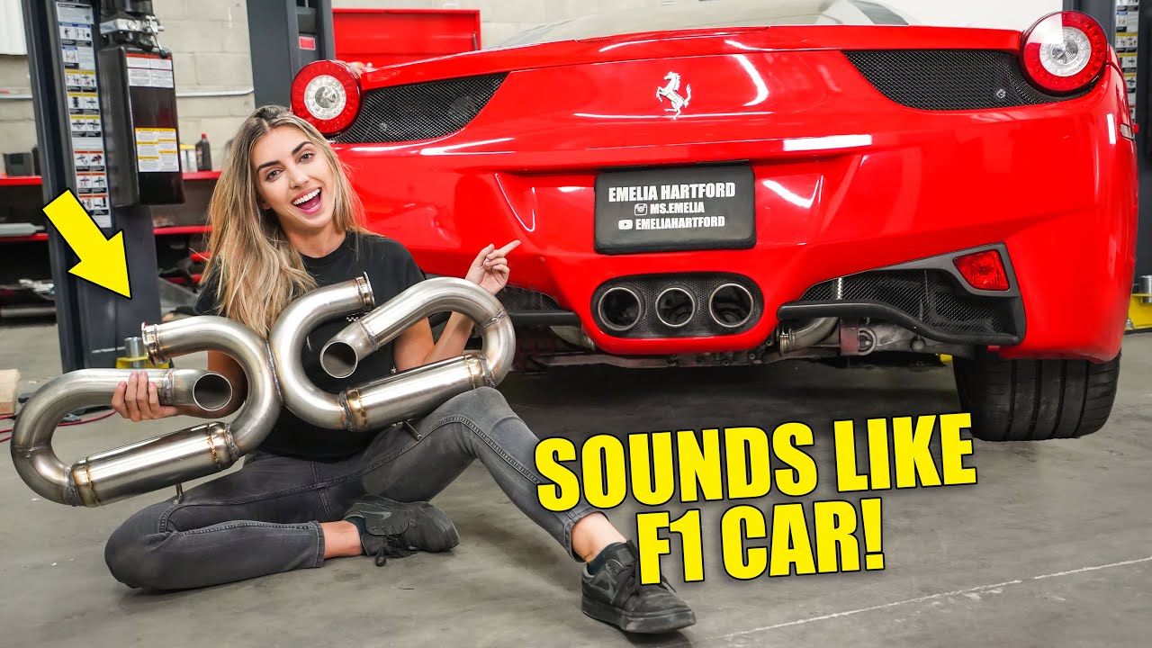 Introducing My 1 of 1 Ferrari F1 Exhaust | Sounds Absolutely Insane!