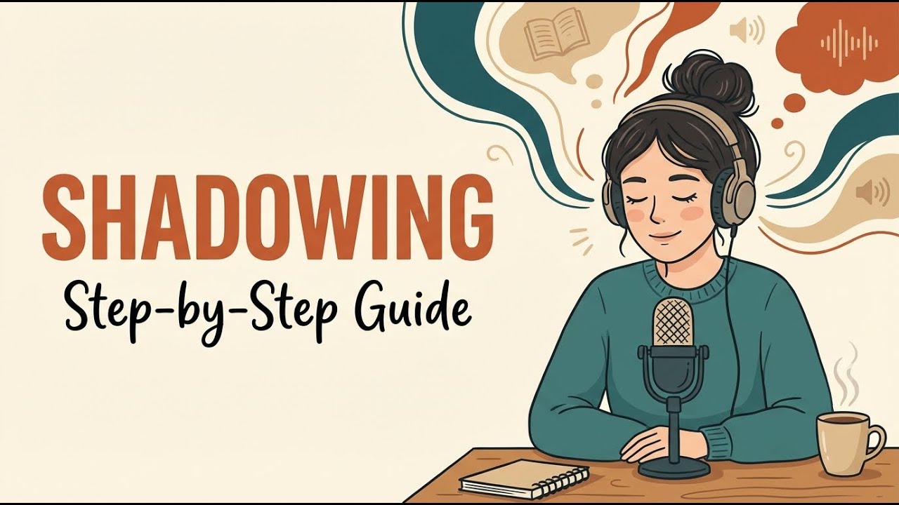 10 Minutes of Shadowing: Improve Your English Speaking Today