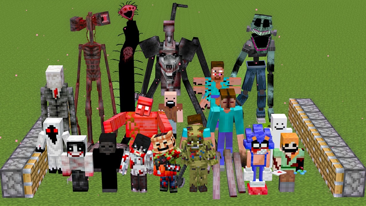 all creepypasta mobs combined