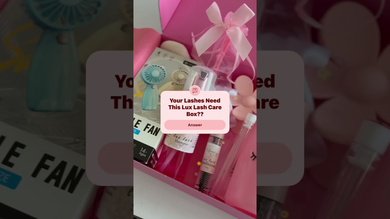 💖Luxury Lash Care Subscription Box Everything You Need To Pamper Your Lashes 💖