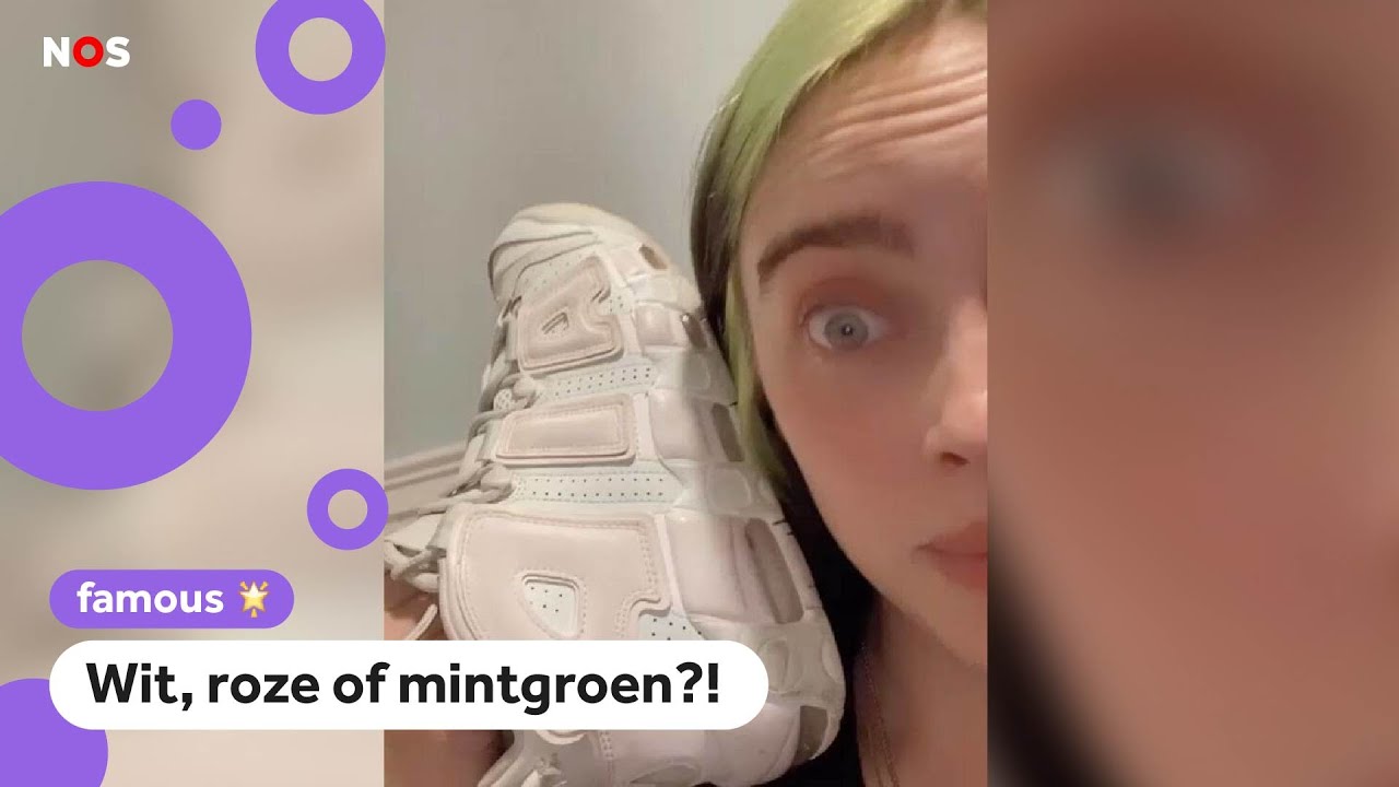 Welke kleur zijn de schoenen van Billie Eilish?