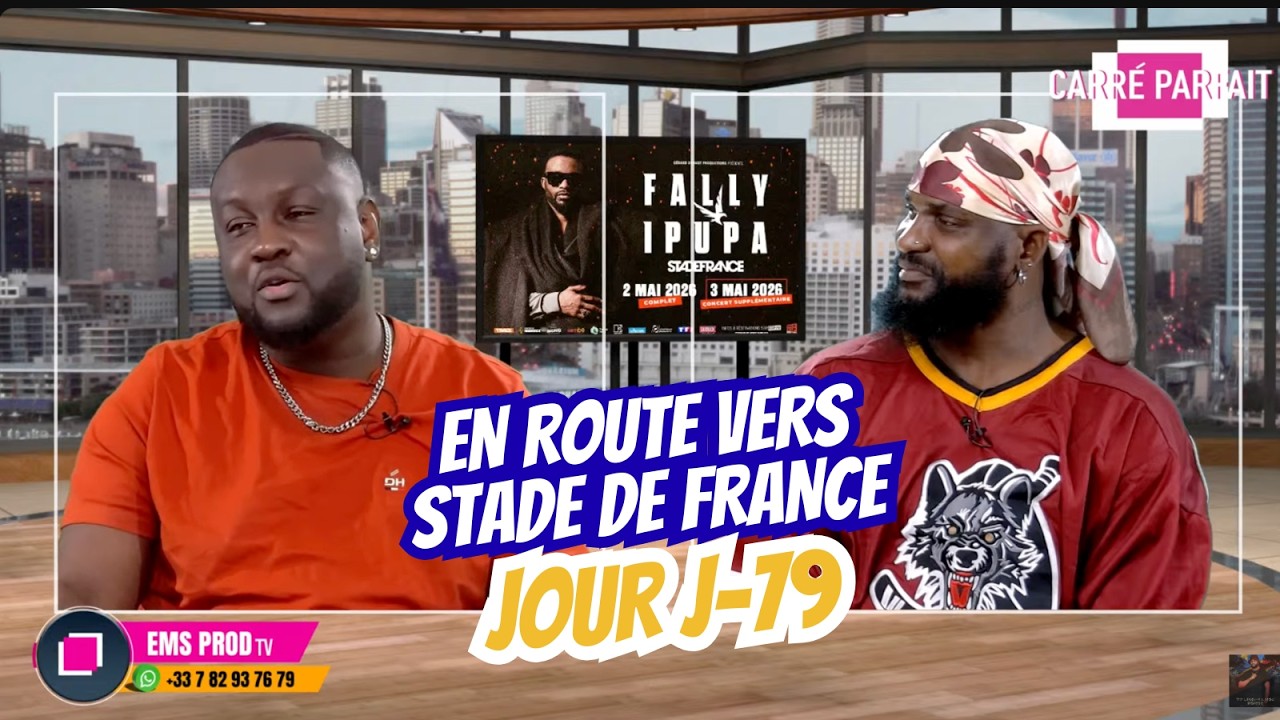 FALLY IPUPA EN ROUTE VERS STADE DE FRANCE JOUR J-79