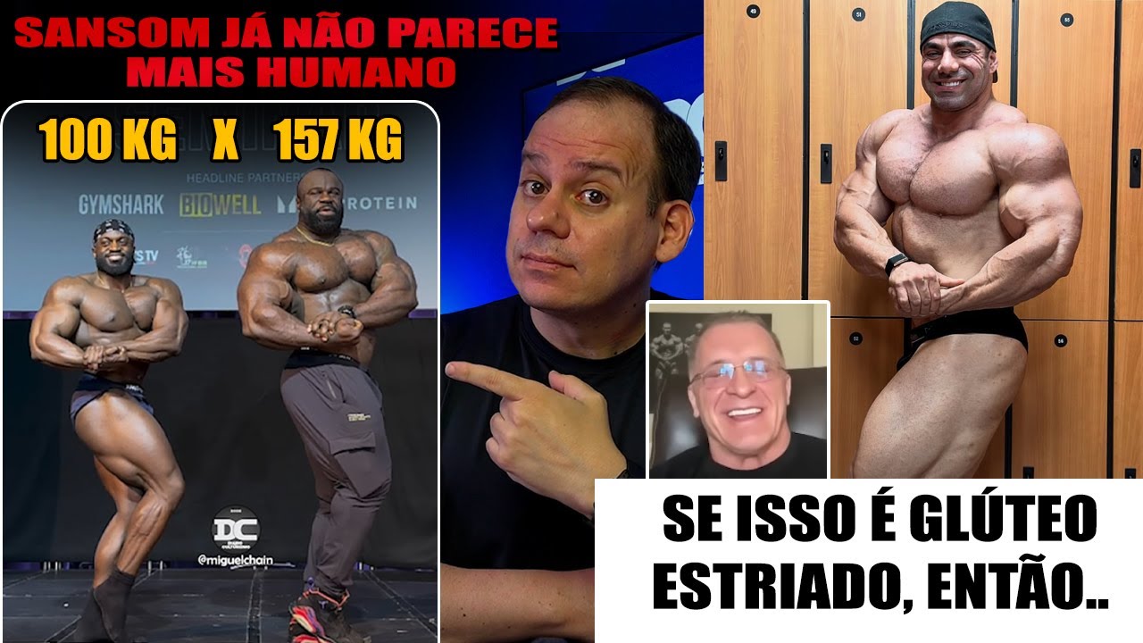 Milos faz piada, mas acaba elogiando Brandão + Samson alienígena