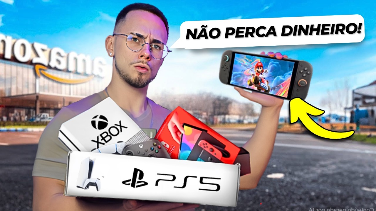 Qual o MELHOR VIDEO GAME (CONSOLE) para COMPRAR 2025? - (PS5/XBOX/NINTENDO...)