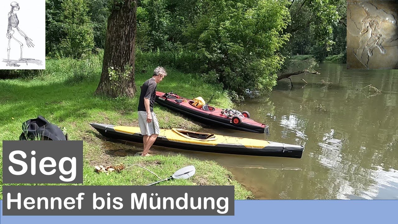 Untere Sieg bis zum Rhein: überraschend schön (Missing Link I; Grabner Escape, Pakboats Quest)
