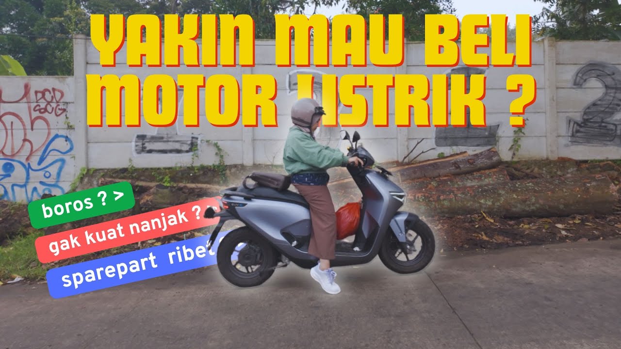 ⚡ 10 HAL PENTING SEBELUM BELI MOTOR LISTRIK | HONDA CUV E REVIEW