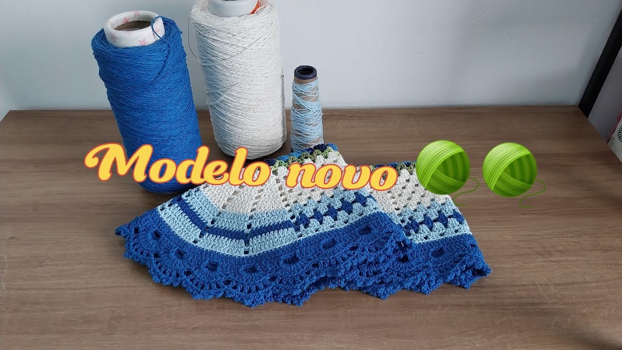 🚨Modelo novo🧶🧶 #transformandosobrinhasemsonho 
