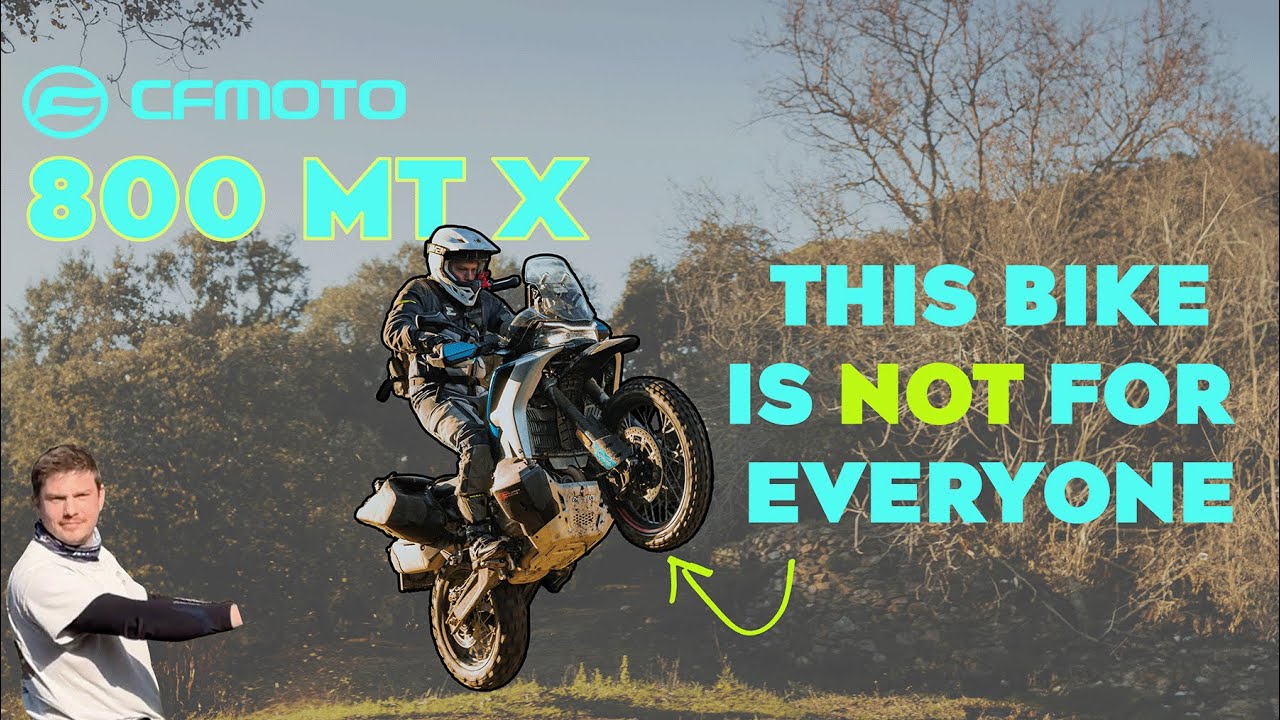 Сможет ли это разрушить рынок мотоциклов класса «приключенческий»? CF MOTO 800 MT-X | Обзор внедо...
