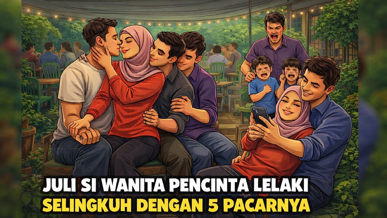 AZAB WANITA HAUS LELAKI SAMPAI MENINGGALKAN SUAMI DAN ANAKNYA