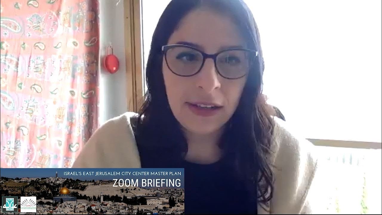 BRIEFING | Israel's East Jerusalem City Center Master Plan, 19 February, 2021