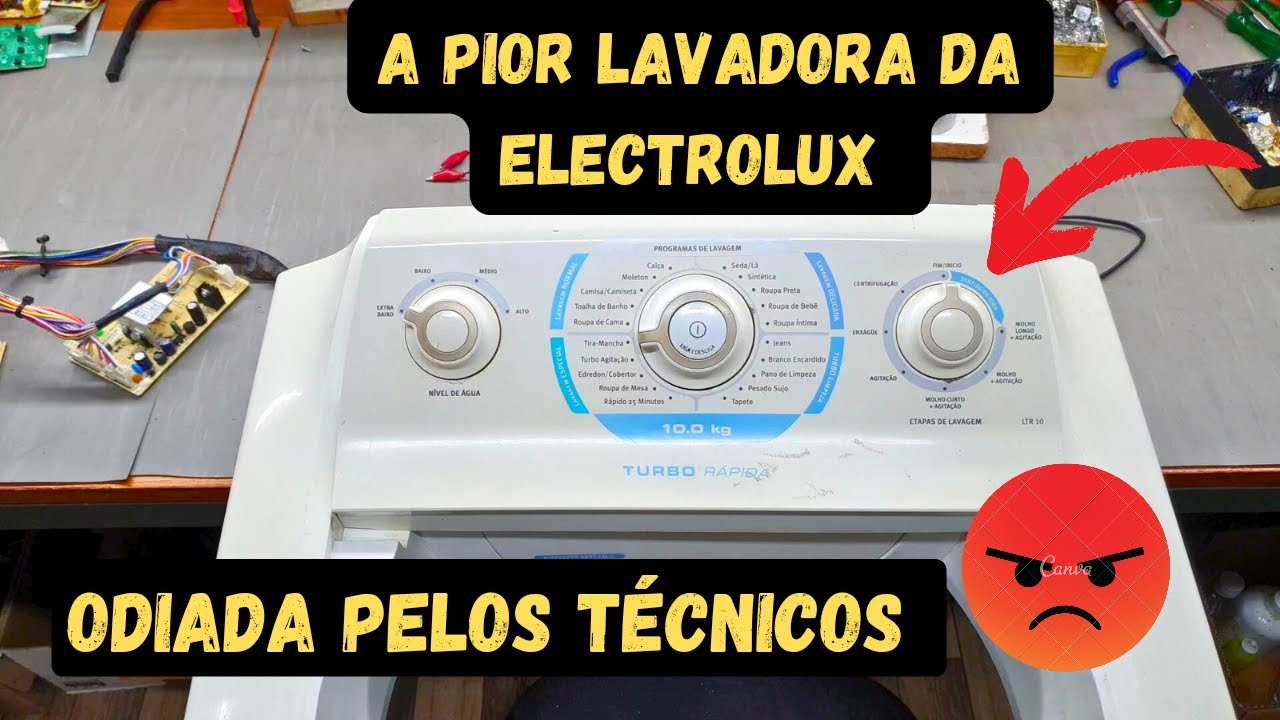 OS SEGREDOS DAS LAVADORAS LTR - por que é tão ruim?