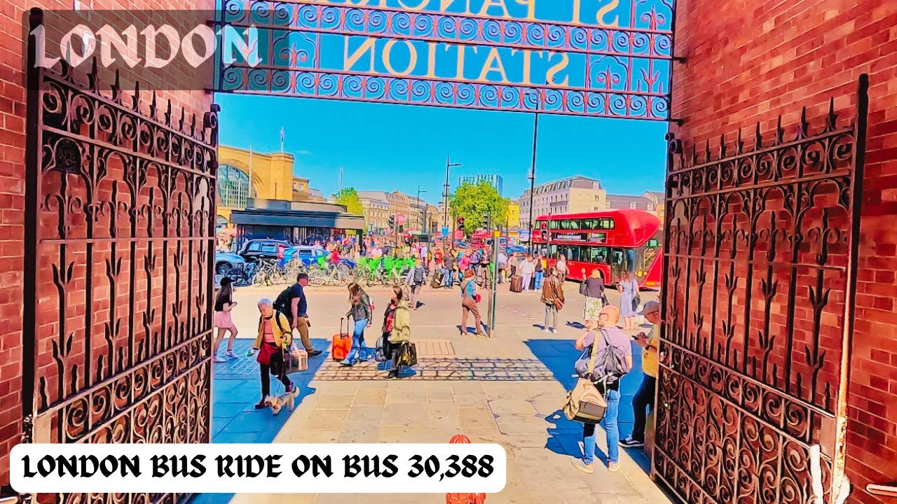 London Bus Ride: Route 30 and 388 Adventure 🚍🌟