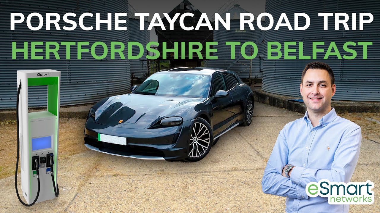 Porsche Taycan EV Road Trip: Hertfordshire to Belfast (460 Miles)