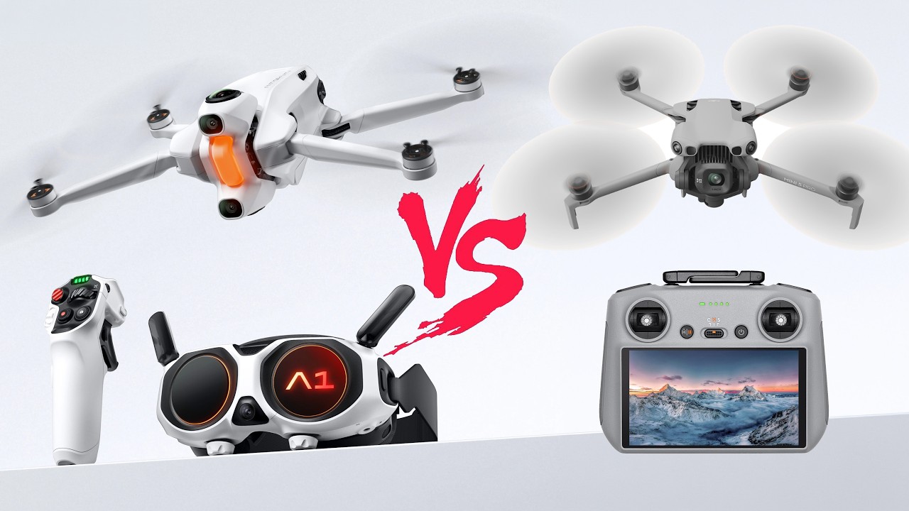 Antigravity A1 Vs DJI Mini 5 Pro Review