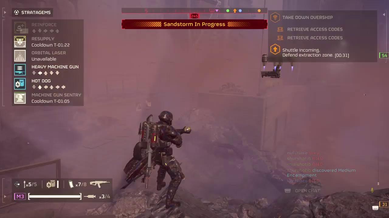 Helldivers, grindin for Medalz
